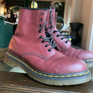 Doc Martins Size 10 Red